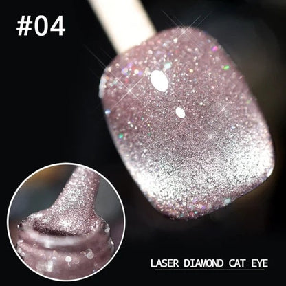 💎Laser Diamond Cat Eye Nail Polish🔥