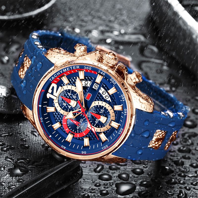 ✨New Arrival✨Men's Waterproof Fashion Sports Watch with Luminous