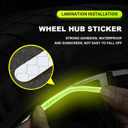 Reflective Car Wheel Rim Stickers