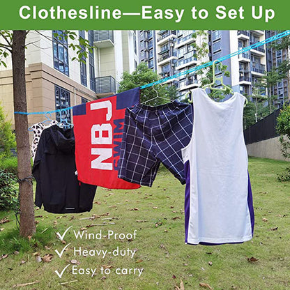 Windproof Non-Slip Clothesline