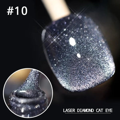 💎Laser Diamond Cat Eye Nail Polish🔥