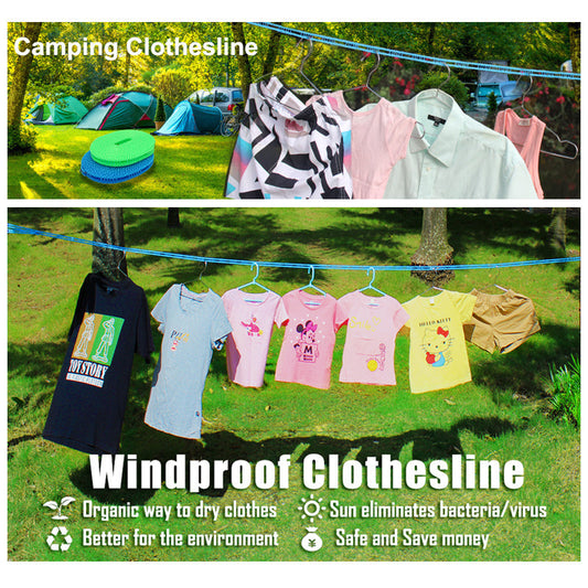 Windproof Non-Slip Clothesline