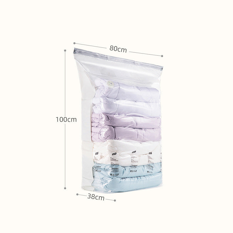 Reusable Vacuum-Free Compression Storage Bags