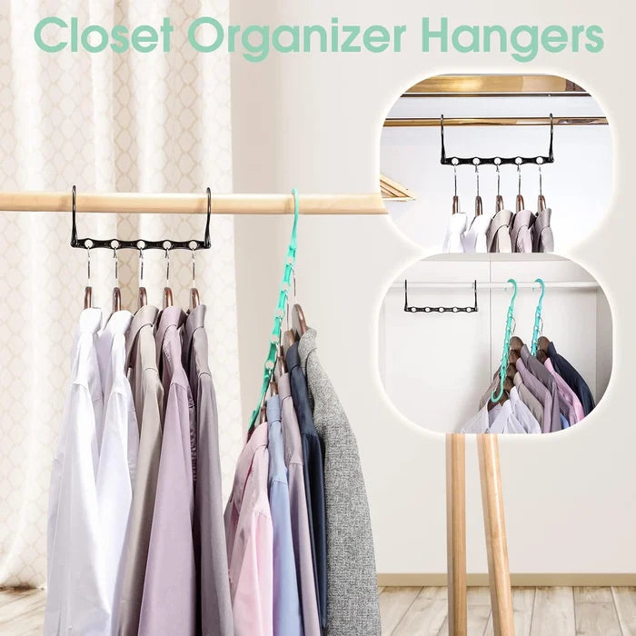 Portable Foldable Rotating Clothes Hanger