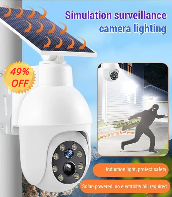 ⏰Simulation Surveillance Camera Street Light