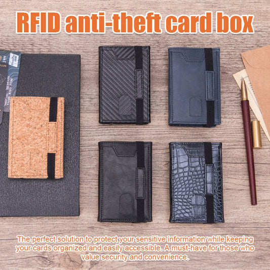 RFID Anti-theft Credit Card Box