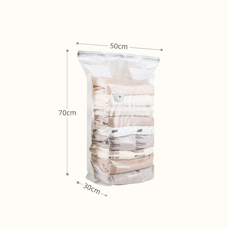 Reusable Vacuum-Free Compression Storage Bags