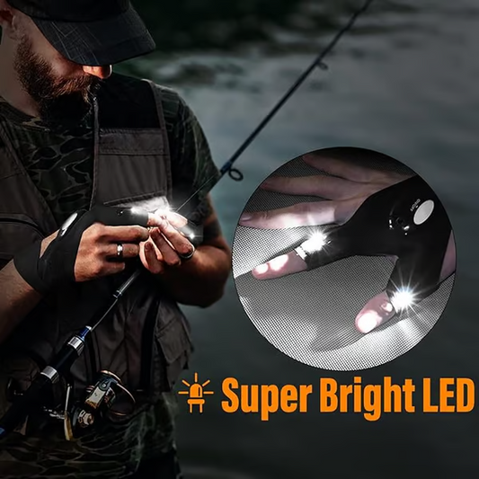 🎄Christmas Sales 49% OFF - LED Flashlight Waterproof Gloves🦈