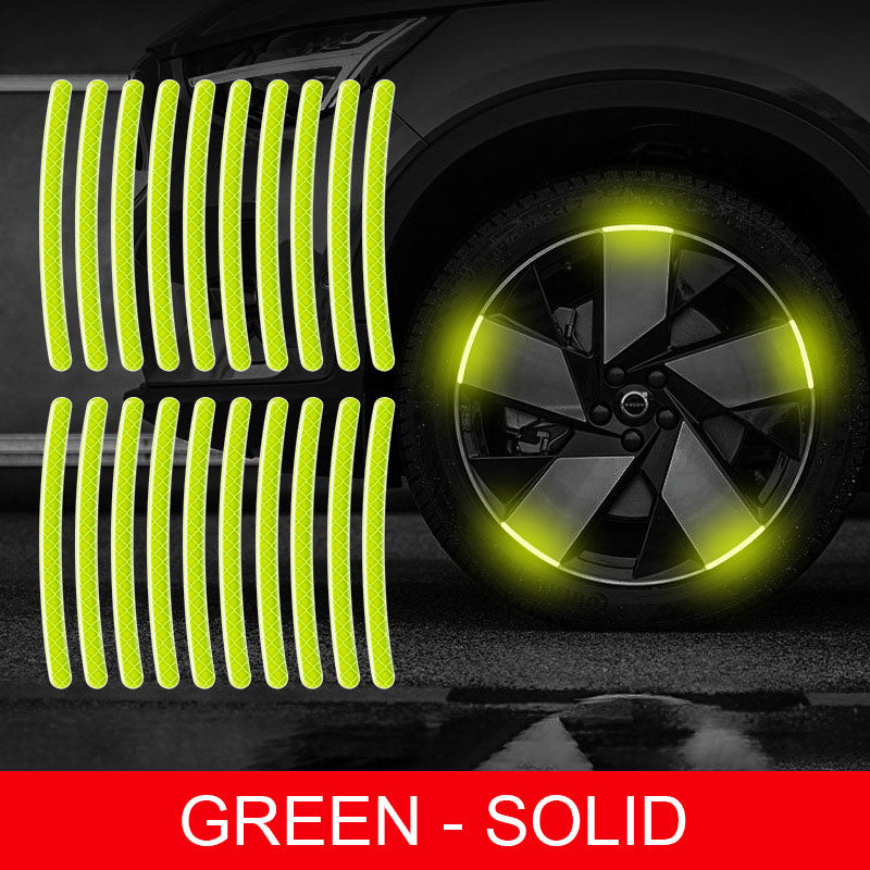 Reflective Car Wheel Rim Stickers