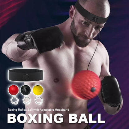 Boxing Reflex Ball with Adjustable Headband