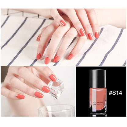 Removable, No-bake, Quick-drying, Long-lasting nail polish