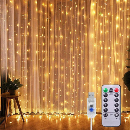 🔥 Christmas Pre-sale - 49% off🎄Led curtain light string