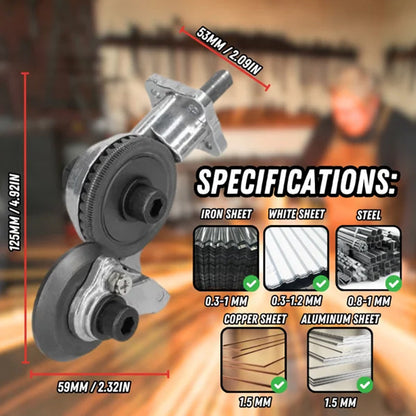 🔩Metal Cutting Adapter for Drill