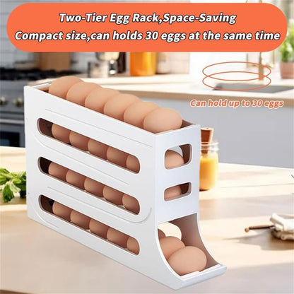 🥚4-Tier Tilted Design Egg Storage Rack