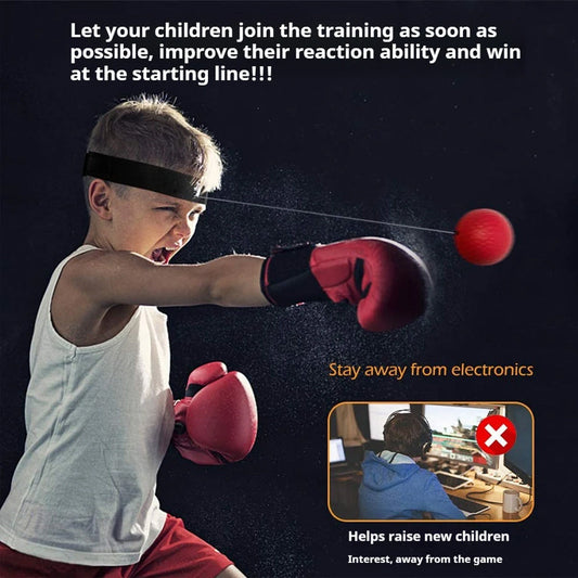 Boxing Reflex Ball with Adjustable Headband