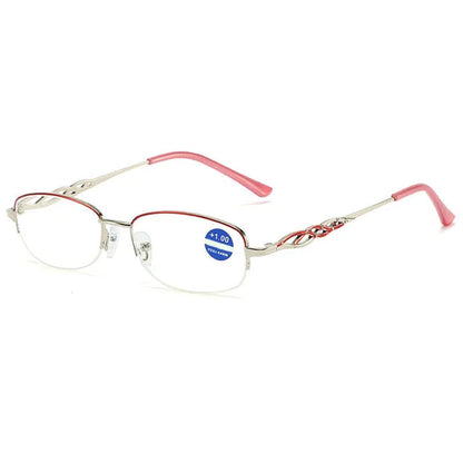 2024 New Sapphire high hardness anti blue light intelligent dual focus reading glasses