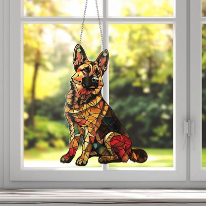 Dachshund Window Hanging