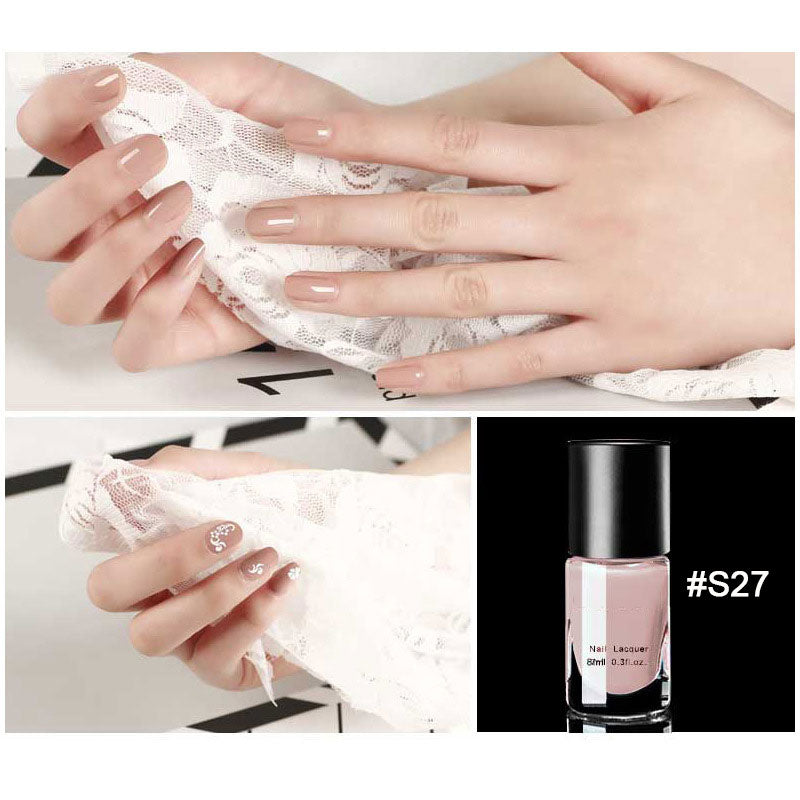 Removable, No-bake, Quick-drying, Long-lasting nail polish