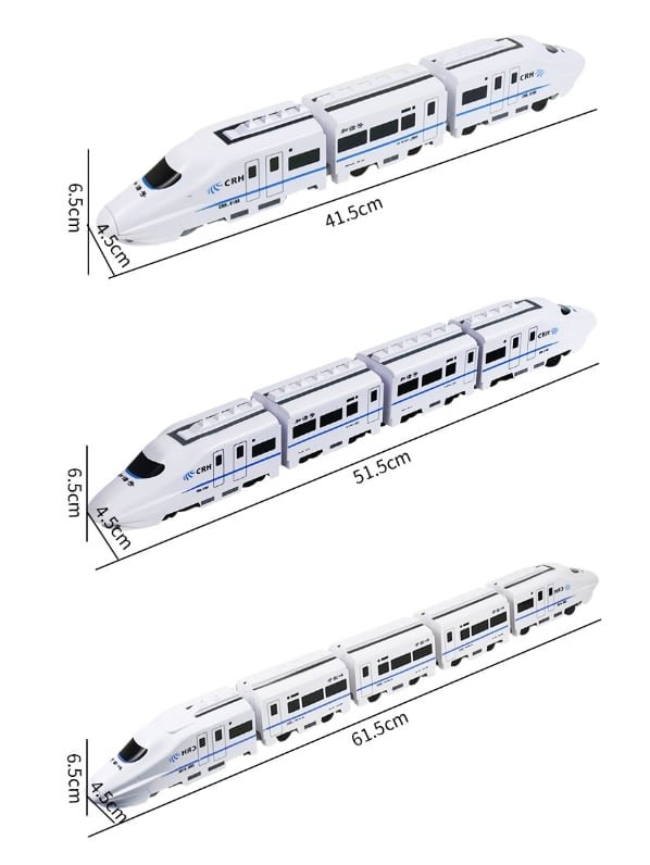 Electric Universal Simulation High Speed Railway Harmony Train Toy