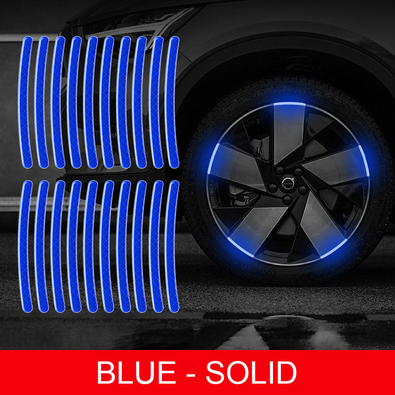 Reflective Car Wheel Rim Stickers