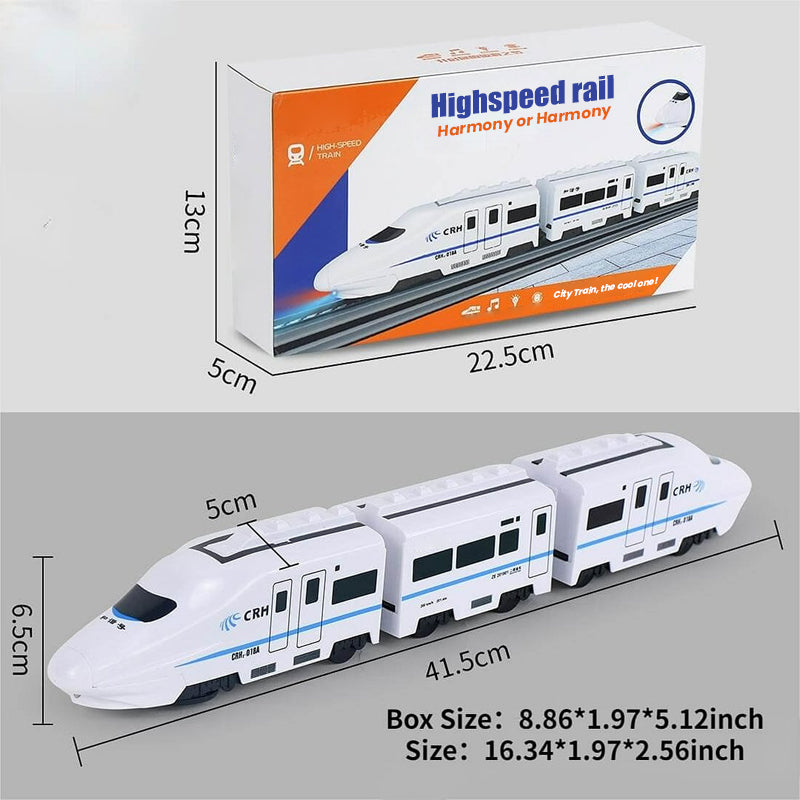 Electric Universal Simulation High Speed Railway Harmony Train Toy