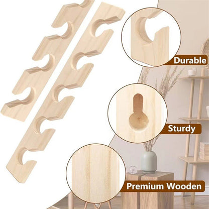 🔥Last day 49% OFF 🔥Wooden Baseball Cap Vertical Hat Stand