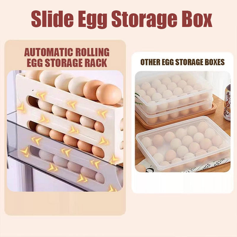 🥚4-Tier Tilted Design Egg Storage Rack