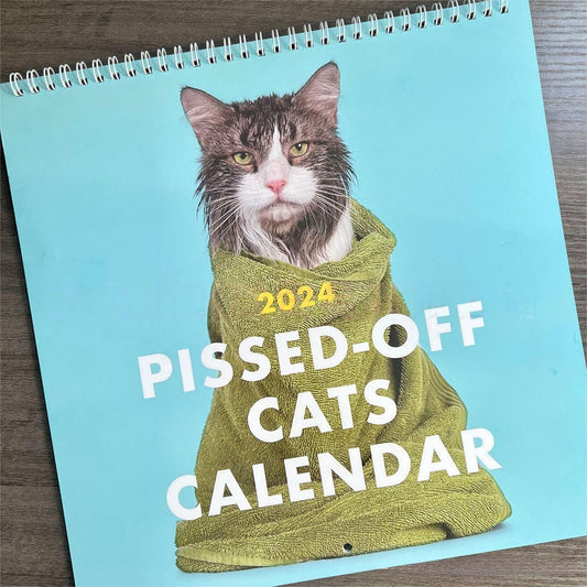 😾2024 Pissed-Off Cats Calendar