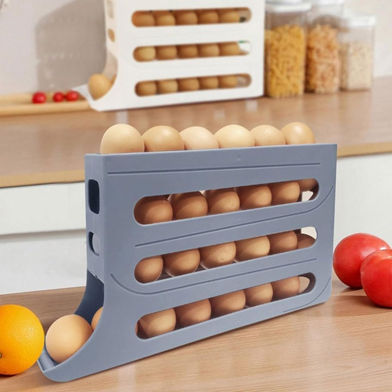 🥚4-Tier Tilted Design Egg Storage Rack