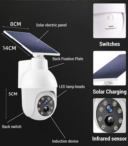 ⏰Simulation Surveillance Camera Street Light