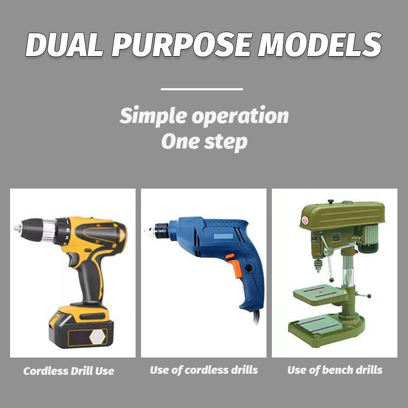 High-Strength Eccentric Twist Drill Bit