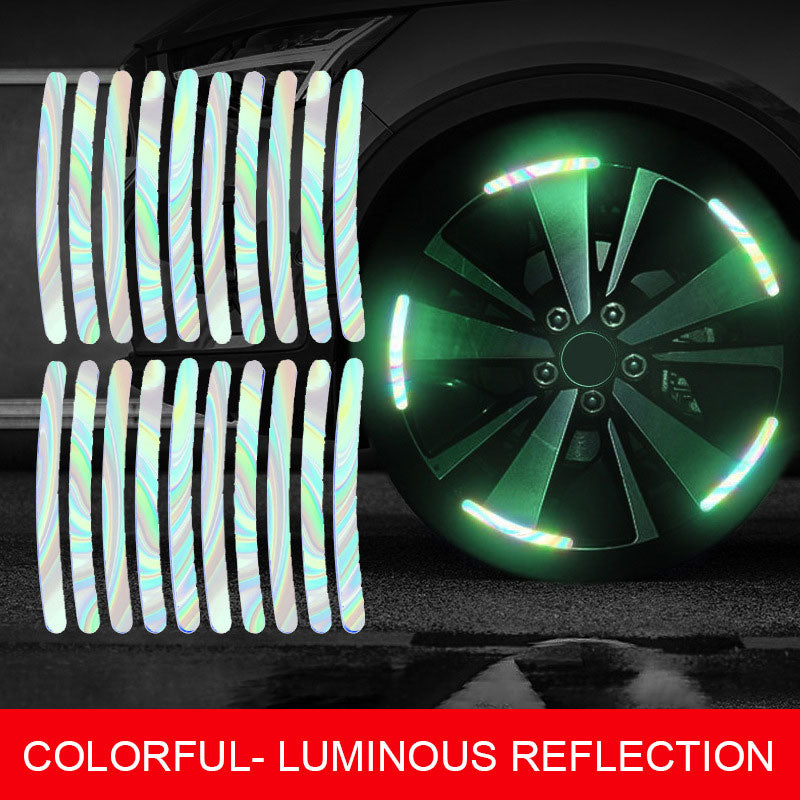 Reflective Car Wheel Rim Stickers