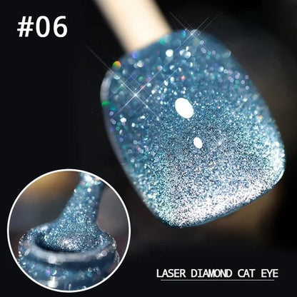 💎Laser Diamond Cat Eye Nail Polish🔥