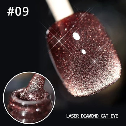 💎Laser Diamond Cat Eye Nail Polish🔥