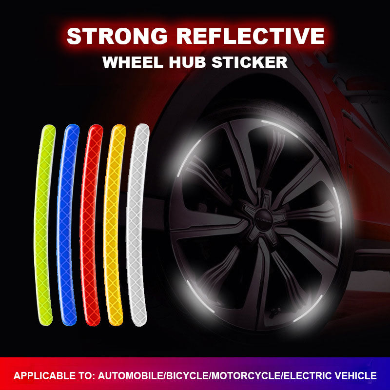 Reflective Car Wheel Rim Stickers