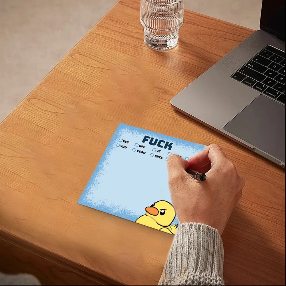 🤣Funny Duck Sticky Notes🎁