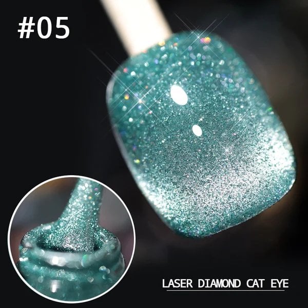 💎Laser Diamond Cat Eye Nail Polish🔥