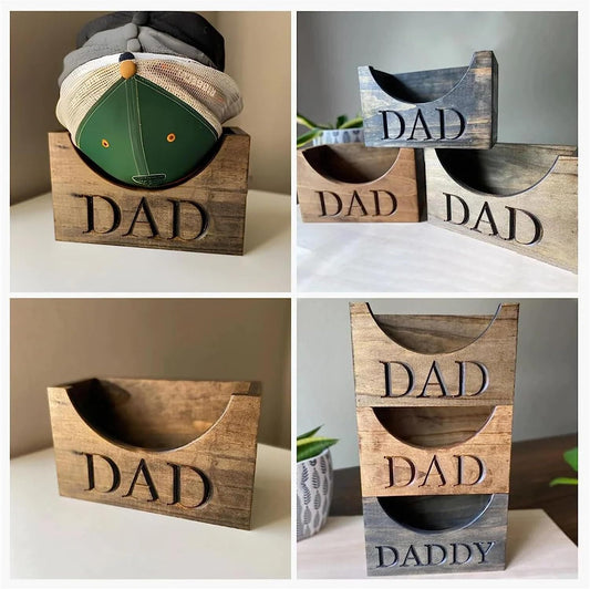 💕Father's Day Hot Sale 49% OFF-Wooden Hat Holder Display Stand