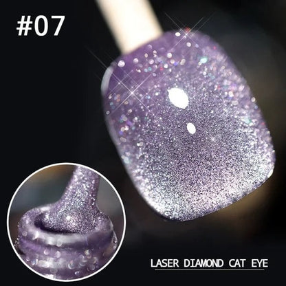 💎Laser Diamond Cat Eye Nail Polish🔥