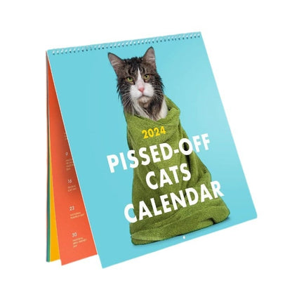 😾2024 Pissed-Off Cats Calendar