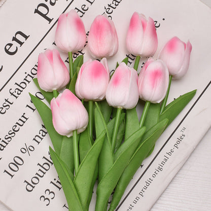 🌷🌷Outdoor artificial tulip flowers（10 pcs）