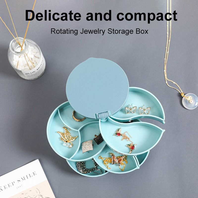 🔥Last day 49% OFF 🔥4 Layers Rotatable Jewelry Storage Box