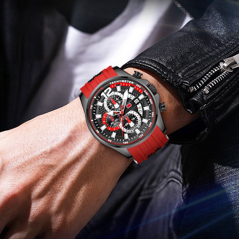 ✨New Arrival✨Men's Waterproof Fashion Sports Watch with Luminous