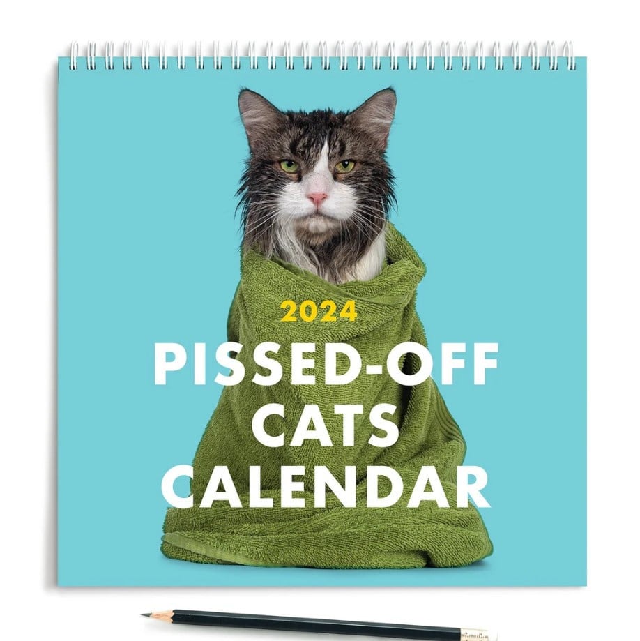 😾2024 Pissed-Off Cats Calendar