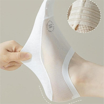 🔥Ultra Thin Liner Socks Non Slip ComBed Cotton No Show Socks