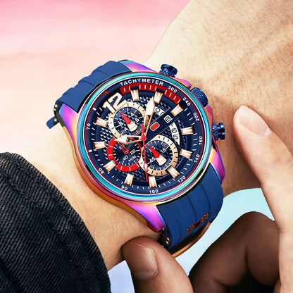 ✨New Arrival✨Men's Waterproof Fashion Sports Watch with Luminous