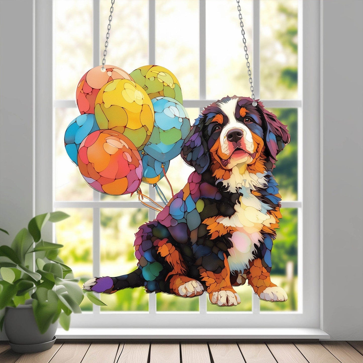 Dachshund Window Hanging