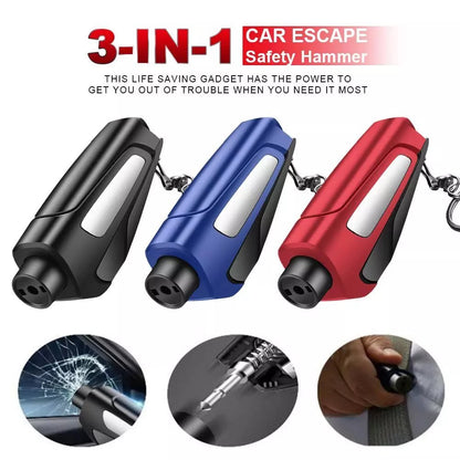 🎄Christmas Promotion-40% OFF🎄3-in-1 Car Emergency Hammer